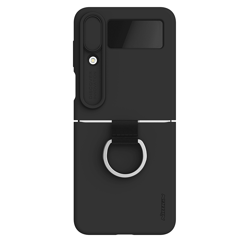 Husa Nillkin » Samsung Z Flip4 (F721), CamShield Silky, TPU, Black