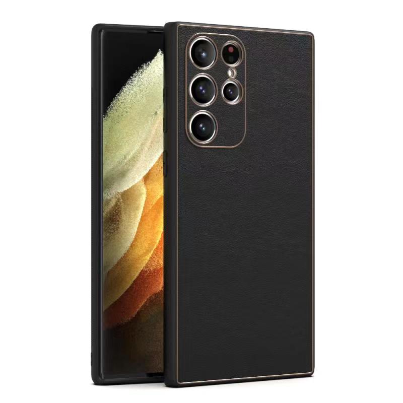 Husa Yolo, Xiaomi Redmi Note 11, Eco-Leather, TPU Edge, Black