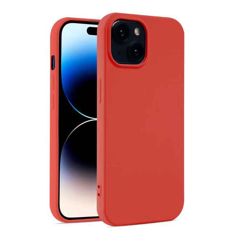 Husa Soft » iPhone 13 Pro, MicroFiber, TPU, Pure RED