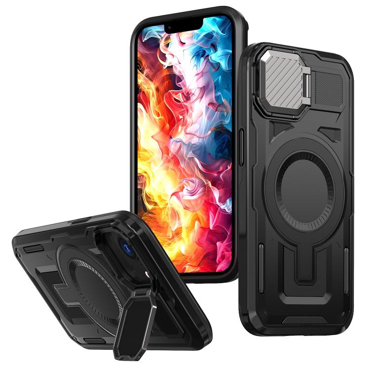 Husa UrbanMag » iPhone 17 Air, Hybrid, Armor MagCase, CamBracket, BLACK