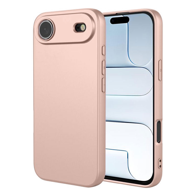 Husa Soft » iPhone 17 Air, MicroFiber, TPU, Sand CREAM