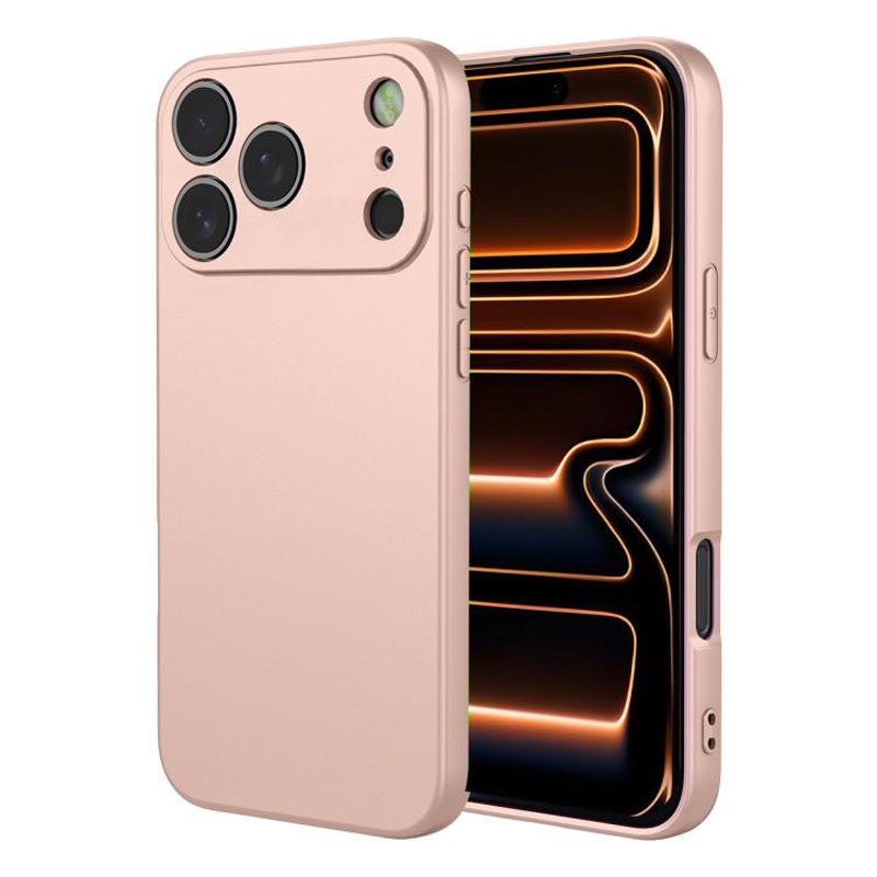 Husa Soft » iPhone 17 Pro Max, MicroFiber, TPU, Sand CREAM