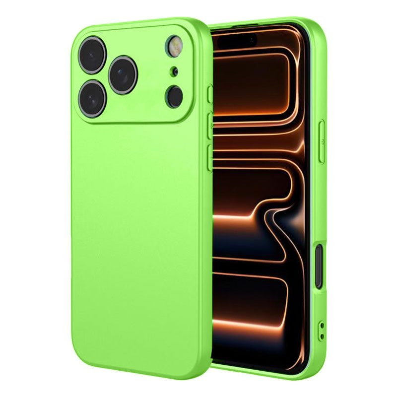 Husa Soft » iPhone 17 Pro, MicroFiber, TPU, Mint GREEN