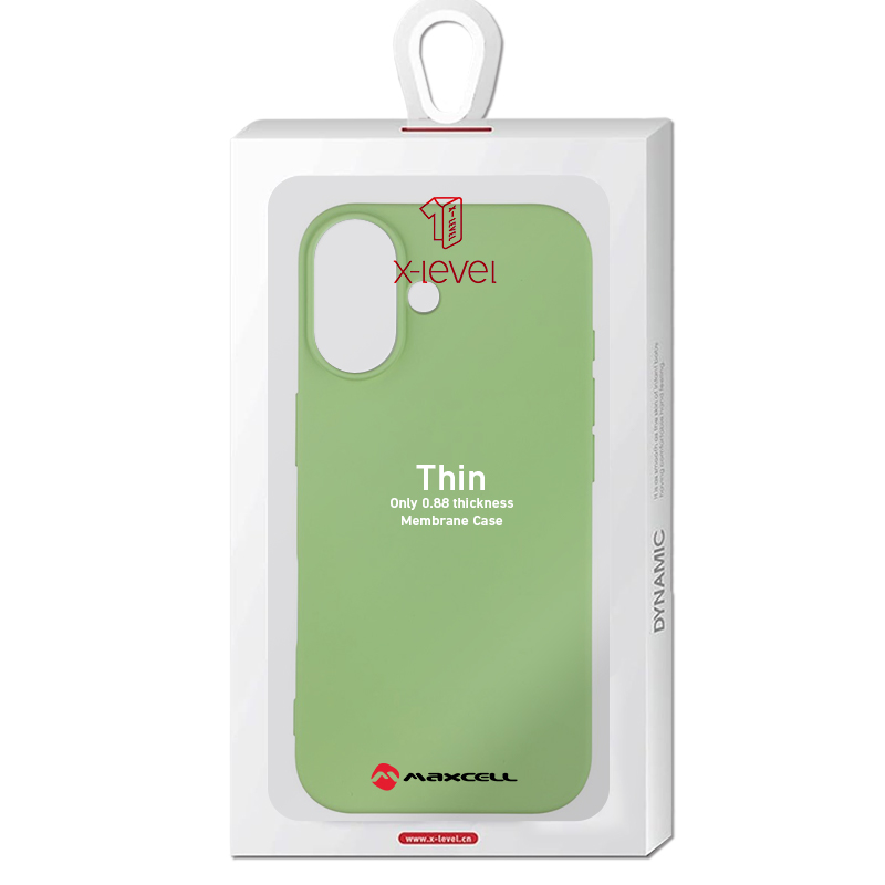 Husa X-Level » iPhone 17, Thin Series, SoftTouch, Mint GREEN