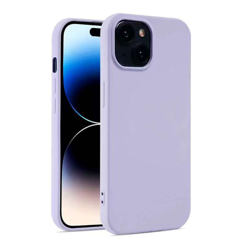 Husa Soft » iPhone 14 Pro Max, MicroFiber, TPU, LILA