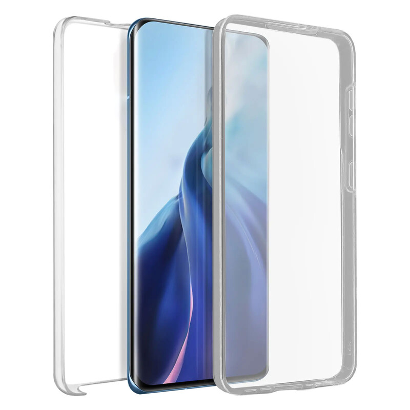 Husa 360 » Huawei P40 Pro, Front & Back, TPU+PC, Clear / Grey