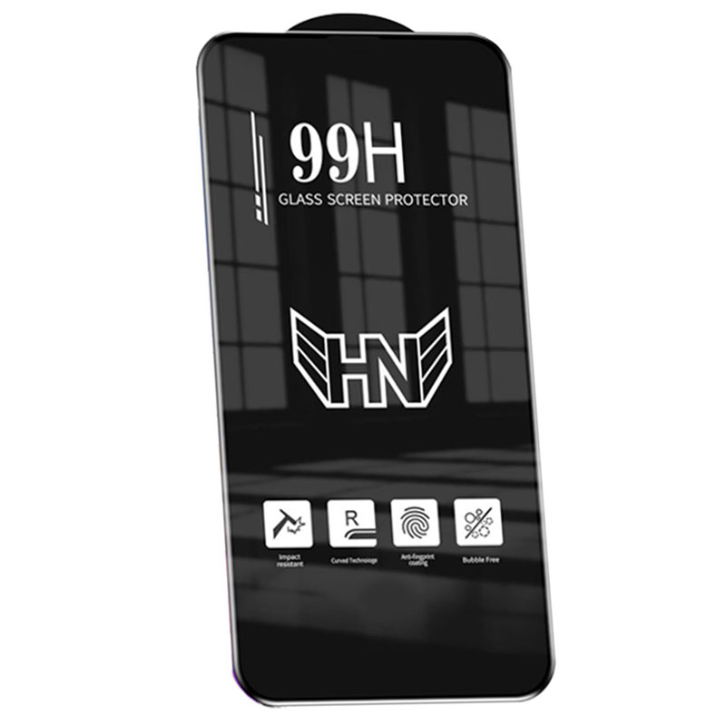 99H » Clear » Folie iPhone 17 Pro » 3D Full Glass, frame BLACK