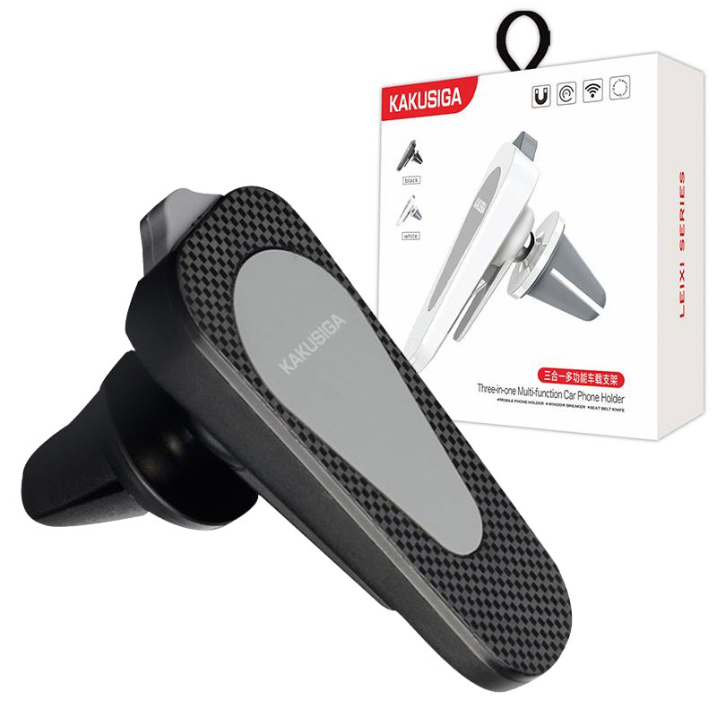 Kaku (KSC-163) - Suport Auto, Magnetic, montaj Ventilatie, MultiFunction, Black