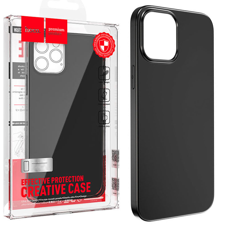 Husa Hoco » iPhone 13 Pro - Silicon SuperSlim, TPU, Black